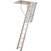 Werner Fireguard Pro Timber Fire Rated 2.88m Loft Ladder Kit (140CJ)