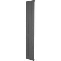Towelrads Ascot 1800mm x 305mm 2013BTU Anthracite Vertical Designer Radiator (140RY)