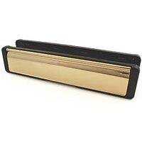 Fab & Fix Nu Mail Edge 68 Letter Plate 40-80 Hardex Gold 310mm x 68mm (1420P)