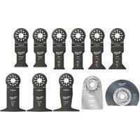 Milwaukee 48906090 Multi-Material Multi-Tool Accessory Kit 11 Pcs (142GE)