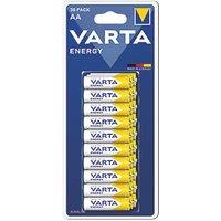Varta Energy AA 1.5V Alkaline Batteries 30 Pack (142PH)