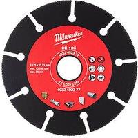 Milwaukee CB125 Multi-Material Carbide Blade 125mm (5") x 22.23mm (143GE)