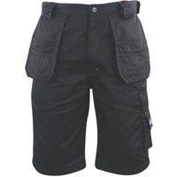 Lee Cooper LCSHO810 Cargo Holster Shorts Black 42" W (143HU)