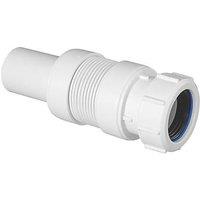 McAlpine Miniflex-4 Flexible Connector White 32mm x 125-175mm (143JG)