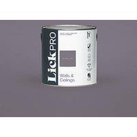 LickPro Max+ 2.5Ltr Purple 09 Matt Emulsion Paint (143JX)