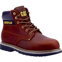 CAT Powerplant Size 12 Brown Water-Resistant Steel Toe Cap Safety Boots (143PR)