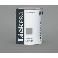 LickPro Max+ 2.5Ltr Grey 06 Matt Emulsion Paint (144JY)