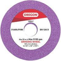 Oregon Low Profile Replacement Grinding Wheel 105mm x 22.2mm x 3.2mm (1456V)