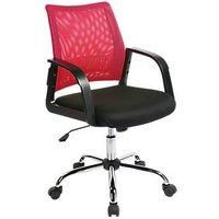 Nautilus Designs Calypso Medium Back Task/Operator Chair Raspberry (145PK)
