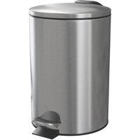 Koros Pedal Bin Brushed Stainless Steel 3Ltr (145RE)