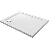 Mira Flight Low Corner Waste Rectangular Shower Tray White 1200mm x 760mm x 40mm (145RX)