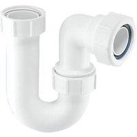 McAlpine Swivel P Trap White 50mm (1468P)