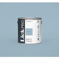 LickPro Max+ 2.5Ltr Blue 04 Matt Emulsion Paint (147JY)