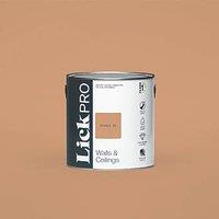 LickPro Max+ 2.5Ltr Orange 03 Matt Emulsion Paint (148JY)