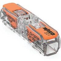 Wago 221-2411 32A 2-Way Inline Lever Connectors 60 Pack (148RU)