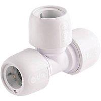 Hep2O Plastic Push-Fit Equal Tee 22mm (1490F)