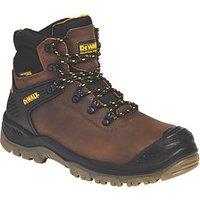 DeWalt Newark Size 9 Brown Waterproof Steel Toe Cap Safety Boots (1496R)