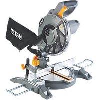 Titan TTB795MSW 210mm Electric Single-Bevel Compound Mitre Saw 240V (149KP)