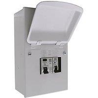 MK Sentry 4-Module 4-Way Populated High Integrity RCD Incomer Consumer Unit (149PG)