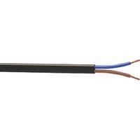 Time 2192Y Black 2-Core 0.75mm Flexible Cable 10m Coil (150JY)