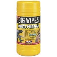 Big Wipes Multi-Purpose Bio Wipes White 100 Pack (150KC)