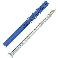 Rawlplug R-FF1 TX Frame Fixings with Countersunk Head Screws 10mm x 160mm 25 Pack (150PE)