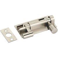 Smith & Locke Necked Door Bolt Silver 50mm (150PY)