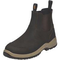 Site Merrien 2.0 Size 7 Brown Waterproof Steel Toe Cap Safety Dealer Boots (150RT)