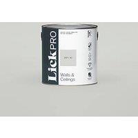 LickPro Max+ 2.5Ltr Grey 01 Eggshell Emulsion Paint (151JY)