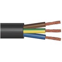 Time 2183Y Black 3-Core 0.5mm Flexible Cable 10m Coil (151RF)