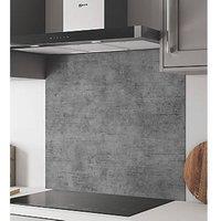 Wilsonart Brooklyn Concrete Wide Hob Splashback 900mm x 800mm x 4mm (152JL)