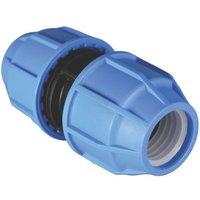 FloPlast 493012 MDPE Coupler 32mm x 32mm (1532F)