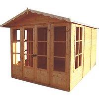 Shire Westminster 6' 6" x 10' (Nominal) Apex Timber Summerhouse (153TJ)