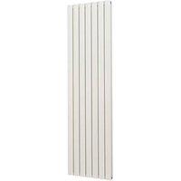 Glow 1800mm x 485mm 5642BTU White Vertical Designer Radiator (1543F)