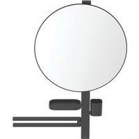 Ideal Standard Alu+ Mirror with Beauty Bar Silk Black 670mm x 146mm x 817mm (154KU)