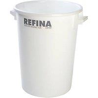 Refina Plastic Mixing Tub White 100Ltr (154RG)