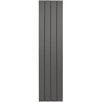 Towelrads Berkshire 1800mm x 407mm 2716BTU Anthracite Vertical Designer Radiator (154RY)