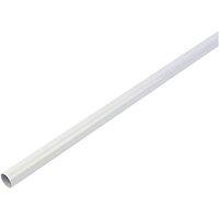 Smith & Locke Round Wardrobe Rail White 1219mm x 25mm (1557V)