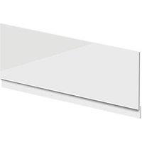 Highlife Bathrooms Halite Adjustable Front Bath Panel 1800mm Gloss White 2 Pieces (155HL)