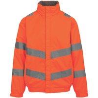 Regatta Dover Hi-Vis Jacket Orange Large 41.5" Chest (155VC)