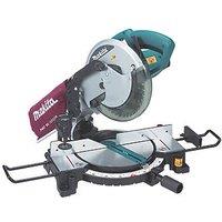 Makita MLS100N/1 255mm Electric Single-Bevel Mitre Saw 110V (155XJ)