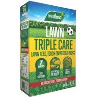 Westland Triple Care Lawn Fertiliser 80m 2.56kg (155YU)
