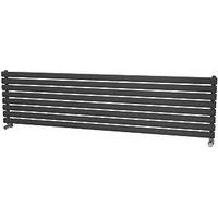 Ximax Fortuna 468mm x 1800mm 3133BTU Anthracite Horizontal Designer Radiator (156TR)