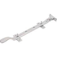 Smith & Locke Victorian Casement Stay Satin Chrome 250mm (1581R)