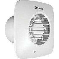Xpelair DX150PS 150mm (6") Axial Bathroom or Kitchen Extractor Fan White 220-240V (1582H)
