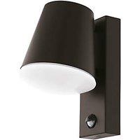 Eglo Caldiero Outdoor Wall Light With PIR Sensor Black (158PL)