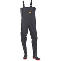 Amblers Danube Size 13 Black Safety Chest Waders (158XJ)