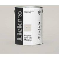 LickPro 5Ltr Smooth Grey 02 Masonry Paint (159FW)