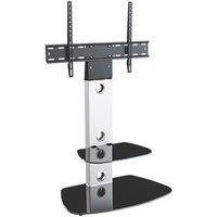 AVF Lucerne FSL700LUCS TV Stand Silver Body/Black Glass (159HP)