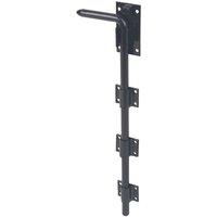 GateMate Door Bolt Black 450mm (159YV)
